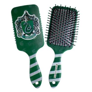 Imagem de Escova De Cabelo Raquete Harry Potter Sonserina Marco Boni, Verde