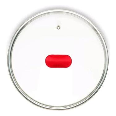Imagem de Tampa De Panela Ichef Polishop Shark Series 16cm Vermelho