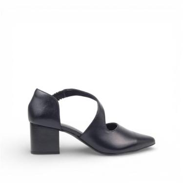 Imagem de Scarpin Salto Bloco Dorsay - DI VITRINI, Preto, 37