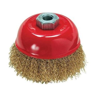 Imagem de Escova Tipo Copo de Aço Carbono 125 Mm Mtx