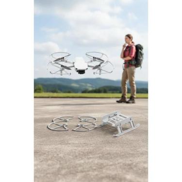 Imagem de Protetor Hélices + Trem Pouso Drone Cinza - Congratulations Store