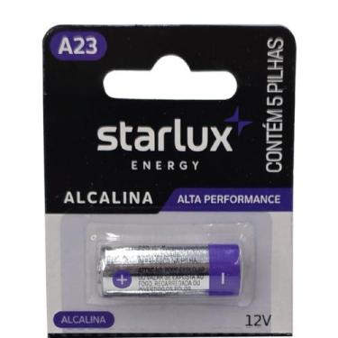 Imagem de Pilha A23 Starlux 12V Alcalina 1 unidade