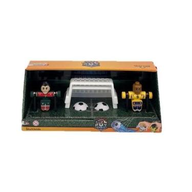 Imagem de Futebol Mesa Botão Fut Craques Duo Arena Bolas Multikids