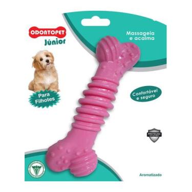 Imagem de Brinquedo Mordedor para cachorro Osso super resistente Odontopet masti