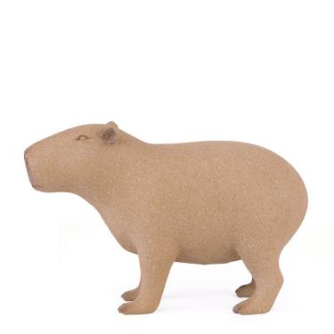 Imagem de Escultura Decorativa Capivara em Poliresina 16cm 22823 Mart