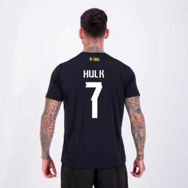 Imagem de Camisa Atlético Mineiro Principia Preta 7 Hulk - Braziline, EG
