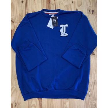 Imagem de Blusa moletom - Blusa de frio, Azul, G