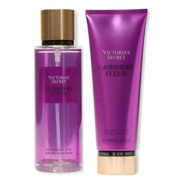 Imagem de Kit Body splash + Creme Victorias Secret Cashmere Fleur - victoria sec