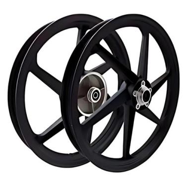 Imagem de Roda Liga Leve Disco Cg Titan 150 160 Fan 150 160 2014 A 2024 6 Palito