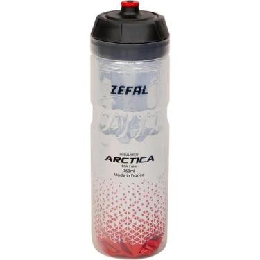 Imagem de Garrafa Térmica Zefal Arctica Caramanhola Bike 750ml Cor:Vermelho, Ver