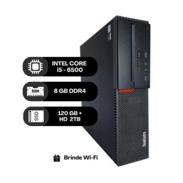 Imagem de Computador Lenovo ThinkCentre M900 Intel i5 6ª geração 8GB RAM SSD 120
