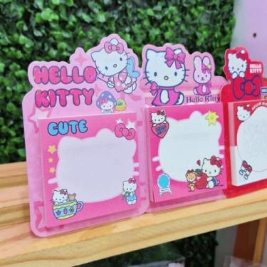 Imagem de Bloquinho Autoadesivo Hello Kitty - H Kitty, Vermelho