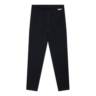 Imagem de Calça Legging Infantil Montaria Helanca Menina Preta Somnii, 12