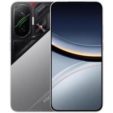 Imagem de Xiaomi POCO F7 NFC Dual SIM de 256GB 12GB 5G - Prata, 256GB, Prata