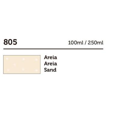 Imagem de Tinta Pva Cintilante Mega 250ml Artesanato Gato Preto, AREIA