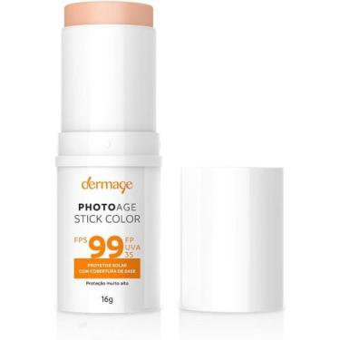 Imagem de Protetor Solar Facial em Bastão Dermage Photoage Stick Base Claro Fps 