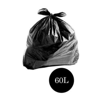 Imagem de Saco de Lixo Comum Preto 60LTS PCT C/100 UN - Coex