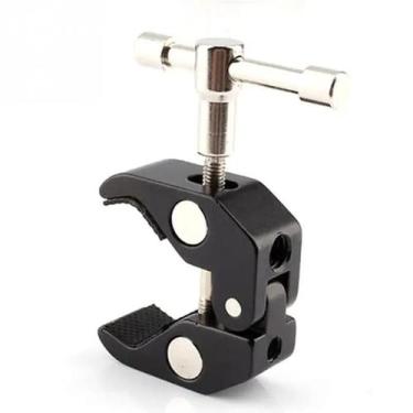 Imagem de Braçadeira De Metal Reforçada Para Barra, Suporte Para Monitor LCD DSL