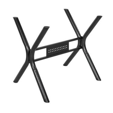 Imagem de Pé De Mesa Para Mesa Sala De Jantar Cozinha Base 1,20 Aço Reforçada P/