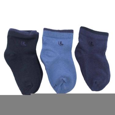 Imagem de Meia Kit 3 Pares Infantil Unissex Conforto Baby Lupo 02165-089