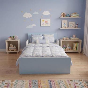 Imagem de Mini Cama Infantil Lua Com e Sem Colchão Quarto Criança - EXPRESSO MOV