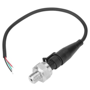 Imagem de Sensor Transdutor De Pressão 5V G1/4" Com Saída 0-5V Para Água, Gás E 