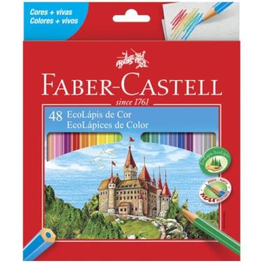 Imagem de EcoLápis com 48 Cores, Faber-Castell, 120148G, Grafite