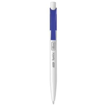 Imagem de Caneta Esferográfica Retratil 0.7mm Lunix TILIBRA Azul, Azul