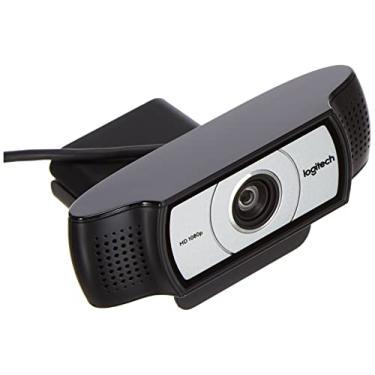 Imagem de Logitech C930c HD Smart 1080p Webcam com capa para computador Zeiss lente USB câmera de vídeo com zoom digital 4 vezes (Modelo asiático)