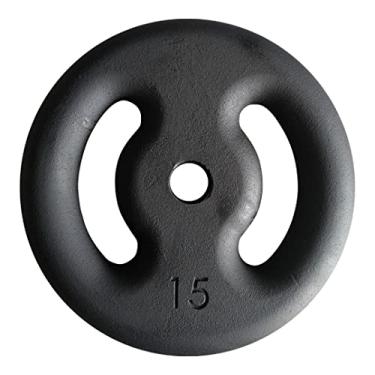 Imagem de Anilha de Ferro Fundido Pintada - 15 Kg