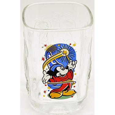 Imagem de Walt Disney World Commerative 2000 Mickey Mouse Wizard Epcot Center Vidro quadrado