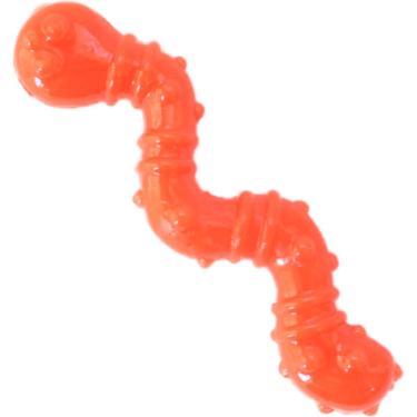 Imagem de Brinquedo Odontopet Minhoca Infused Catnip Laranja para Gatos - Tam. Único