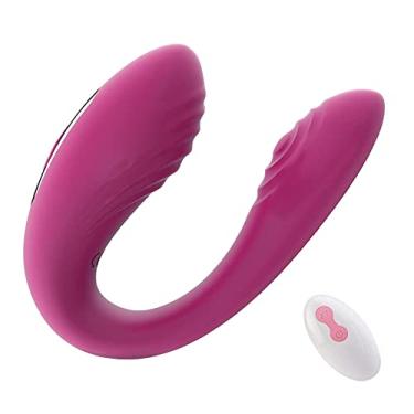 Imagem de Zwbfu Vibrador em forma de U Vibrador Ponto G Vibrador Clitoris Forte Estimulação Orgasmo Vaginal Vibradores Anais Amor Ovo Dispositivo de Masturbação Adulto Brinquedos Sexuais para Casais H