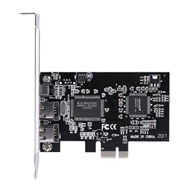 Imagem de Placa de rede PCI Express com cabo FireWire IEEE 1394b IEEE 1394-1995 IEEE 1394a-2000 Adaptador FireWire PCI-E totalmente duplex, 2,5 Gb/s