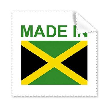 Imagem de Feito na Jamaica Country Love Glasses Pano de limpeza de pano para telefone Limpador de tela 5 peças Presente