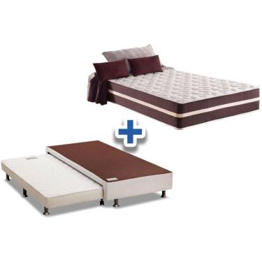 Imagem de Box+Auxiliar+Colchão Anjos Classic Superlastic Solteiro 88