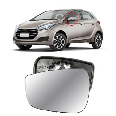 Imagem de Lente Retrovisor Hyundai HB20 2012 a 2019 Esquerdo