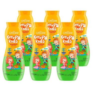 Imagem de Shampoo Grupy Kids Adeus Frizz Vegano Ph Neutro Oftalmologicamente Cab