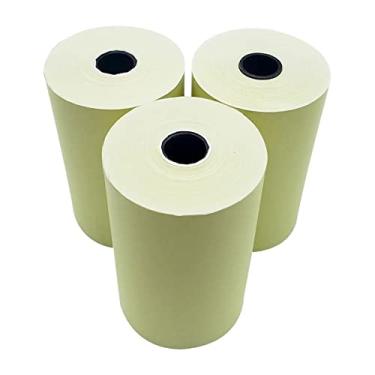 Imagem de Bobina Térmica 80x40 Amarela 80mm Caixa C/10