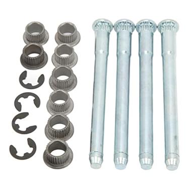 Imagem de Kit de reparo de pino e bucha de dobradiça de porta, kits de reparo de bucha de pino de rolo compatível com dobradiça de porta para captador S10 1995-2004