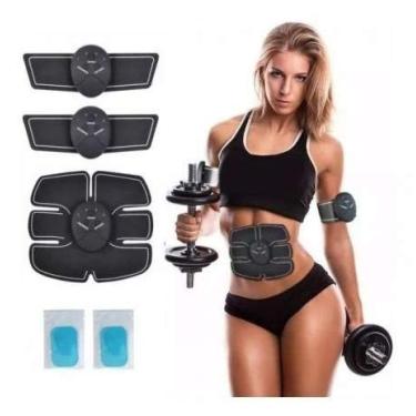 Imagem de Cinta Abdominal Eletrica 6 Pack Ems Tonificador Muscular (34940)