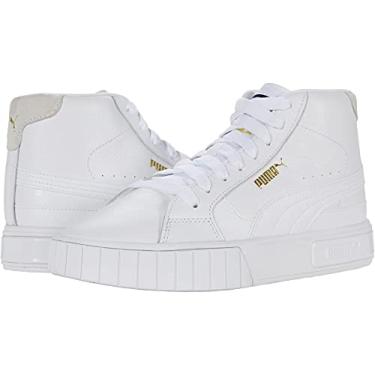 Imagem de PUMA Cali Star Mid, Puma Branco/Puma Team Gold, 7.5