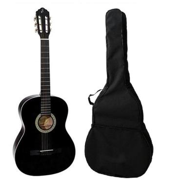 Imagem de Violao Giannini Acustico Nylon Start N14 Bk + Capa Simples