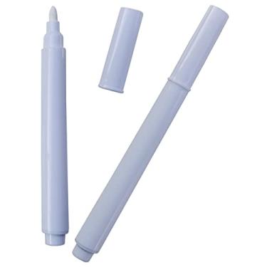 Imagem de 1 Caneta Giz Líquido Branca para Quadro Preto Cor:Branco