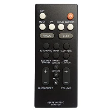 Imagem de Controle remoto universal compatível com Yamaha FSR78 ATS-1060 ATS1060 ATS-1070 ATS1070 YAS-106 YAS-107 YAS107 YAS-207 Controle remoto receptor de áudio/vídeo