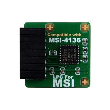 Imagem de NewHail Módulo TPM2.0 TPM LPC 14 pinos com infineon SLB9665 para placa-mãe MSI compatível com TPM2.0(MS-4136)