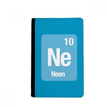 Imagem de Ne Neon Chemical Element Science Passport Holder Notecase Burse Carteira Capa Cartão, Multicolor