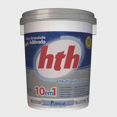 Imagem de Cloro de Piscina Granulado 10 Em 1 - Hth - 10 Kg