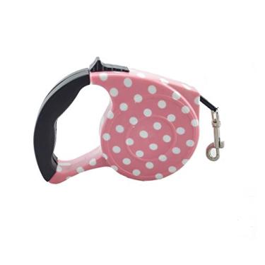 Imagem de (Pink) - Yueton 5m Pet Dog Cat Puppy Retractable Leash Traction Rope Walking Lead Leash