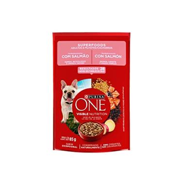 Imagem de Ração Úmida Cães PURINA ONE Salmão 85g